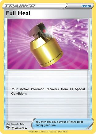 Image of Full Heal (051/073) [Sword & Shield: Champion's Path]