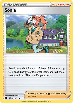 Image of Sonia (065/073) [Sword & Shield: Champion's Path]