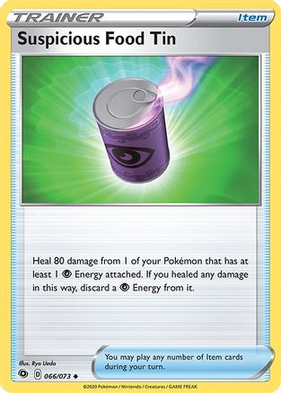 Image of Suspicious Food Tin (066/073) [Sword & Shield: Champion's Path]