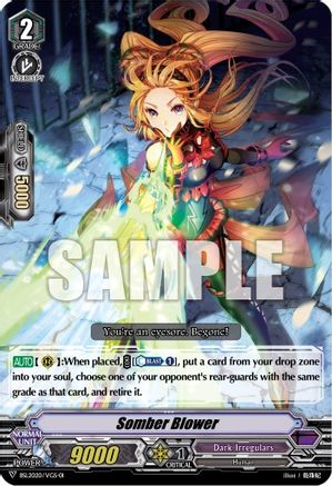 Image of Somber Blower (BSL2020/VGS01) [Bushiroad Event Cards]