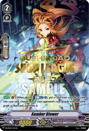 Image of Somber Blower (Shop League 2020) (BSL2020/VGS02) [Bushiroad Event Cards]