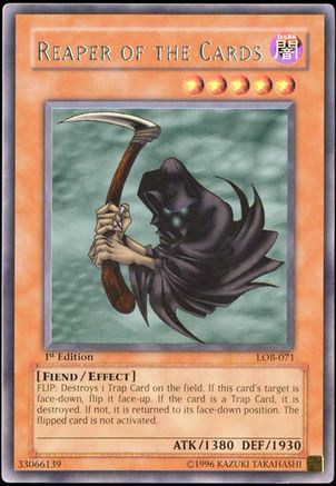 Image of Reaper of the Cards [LOB-071] Rare