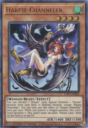 Image of Harpie Channeler [LART-EN022] Ultra Rare