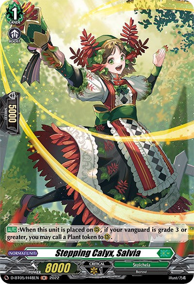 Image of Stepping Calyx, Salvia (D-BT05/H48EN) [Triumphant Return of the Brave Heroes]