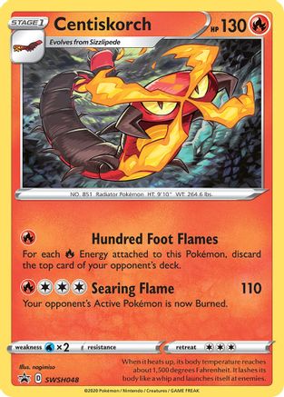 Image of Centiskorch (SWSH048) [Sword & Shield: Black Star Promos]