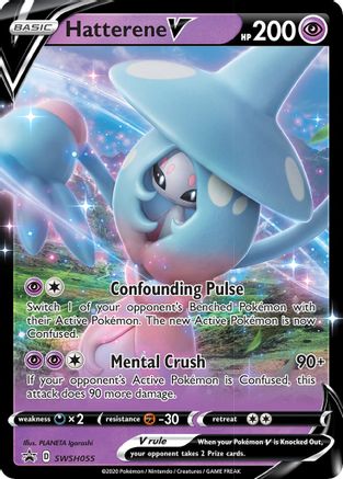 Image of Hatterene V (SWSH055) [Sword & Shield: Black Star Promos]