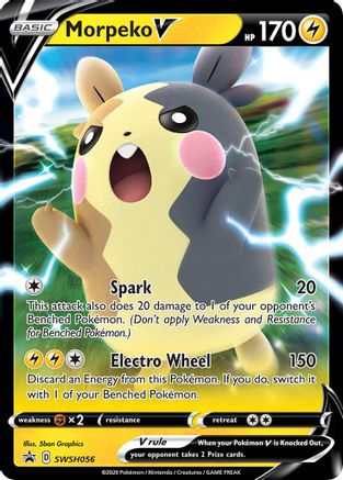 Image of Morpeko V (SWSH056) [Sword & Shield: Black Star Promos]