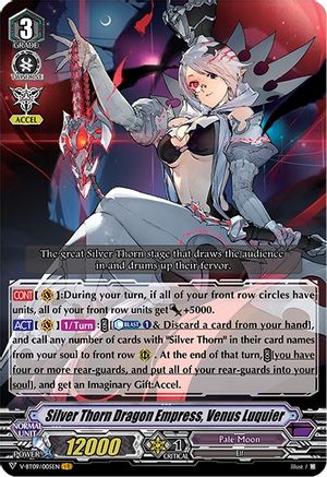 Image of Silver Thorn Dragon Empress, Venus Luquier (BUTTERFLY D'MOONLIGHT)