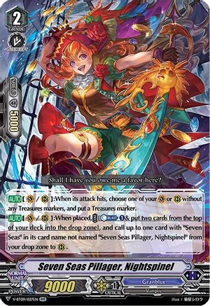 Image of Seven Seas Pillager, Nightspinel (BUTTERFLY D'MOONLIGHT)