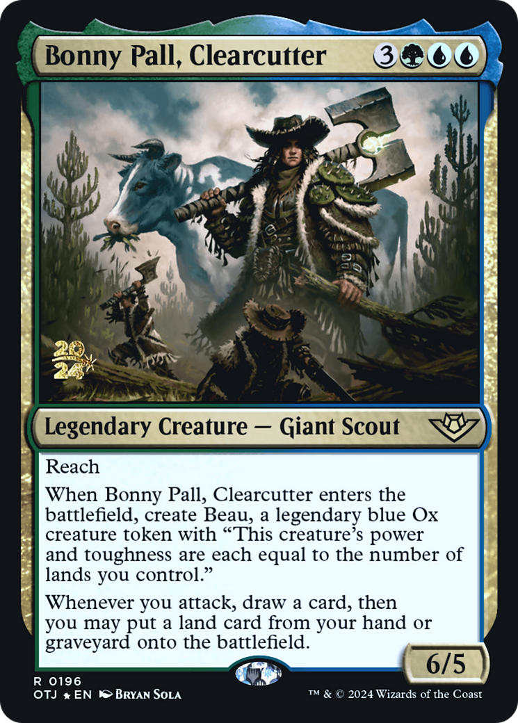 Image of Bonny Pall, Clearcutter [Outlaws of Thunder Junction Prerelease Promos]