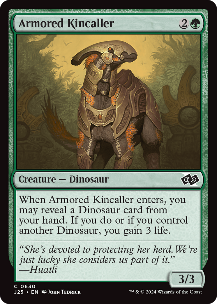 Image of Armored Kincaller [Foundations Jumpstart]