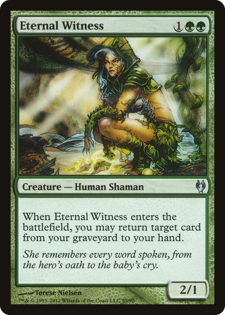 Image of Eternal Witness [Duel Decks: Izzet vs. Golgari]