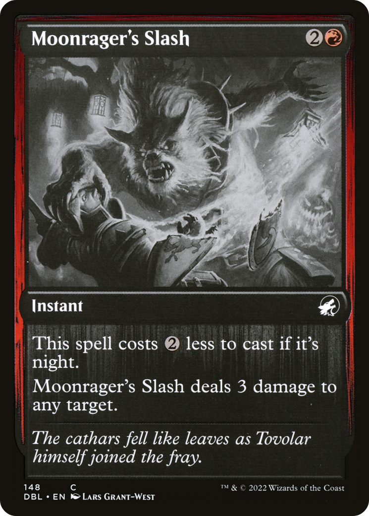 Image of Moonrager's Slash [Innistrad: Double Feature]