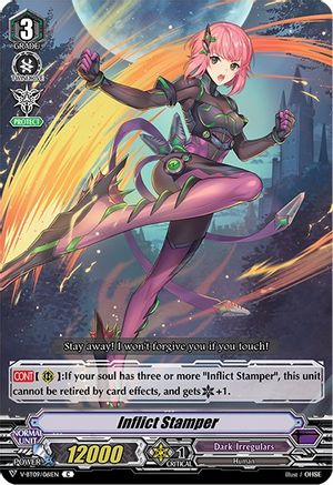 Image of Inflict Stamper (BUTTERFLY D'MOONLIGHT)