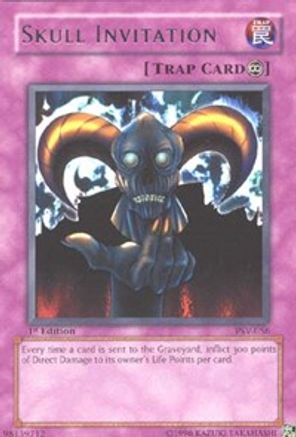 Image of Skull Invitation [PSV-056] Rare
