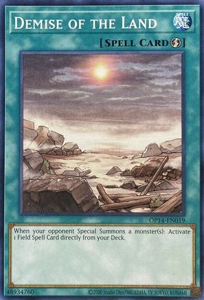 Image of Demise of the Land [OP14-EN019] Common