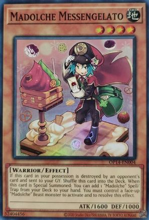 Image of Madolche Messengelato [OP14-EN004] Super Rare