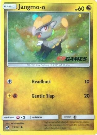 Image of Jangmo-o (75/111) (Cosmos Holo) (EB Games Promo) [Sun & Moon: Crimson Invasion]