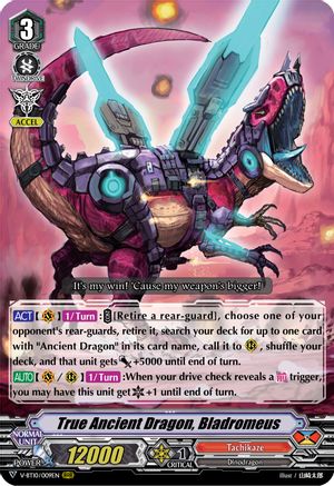 Image of True Ancient Dragon, Bladromeus (PHANTOM DRAGON AEON)