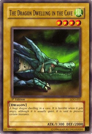 Image of The Dragon Dwelling in the Cave [LOD-037] Common