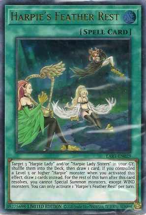 Image of Harpie's Feather Rest [LART-EN029] Ultra Rare