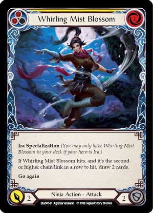 Image of Whirling Mist Blossom [IRA003-P] (Ira Welcome Deck)  1st Edition Normal