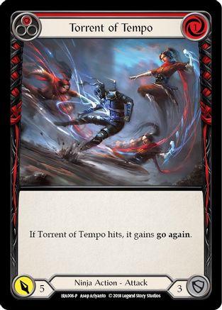 Image of Torrent of Tempo [IRA006-P] (Ira Welcome Deck)  1st Edition Normal