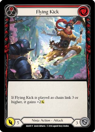 Image of Flying Kick [IRA007-P] (Ira Welcome Deck)  1st Edition Normal