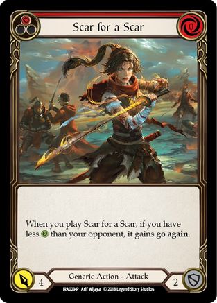 Image of Scar for a Scar [IRA009-P] (Ira Welcome Deck)  1st Edition Normal