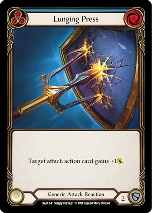 Image of Lunging Press [IRA011-P] (Ira Welcome Deck)  1st Edition Normal