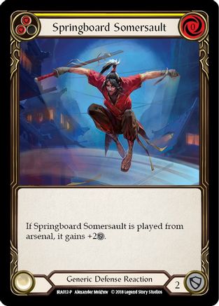 Image of Springboard Somersault [IRA012-P] (Ira Welcome Deck)  1st Edition Normal