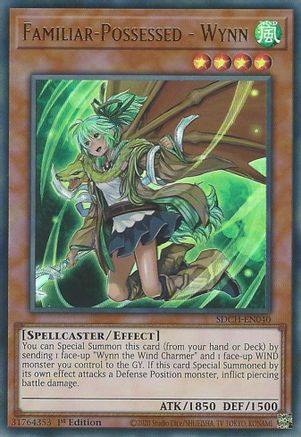 Image of Familiar-Possessed - Wynn (Alternate Art) [SDCH-EN040] Ultra Rare