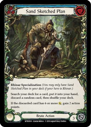 Image of Sand Sketched Plan [U-WTR009] (Welcome to Rathe Unlimited)  Unlimited Rainbow Foil