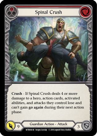 Image of Spinal Crush [WTR044-M] (Welcome to Rathe)  Alpha Print Normal
