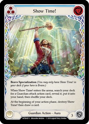 Image of Show Time! [U-WTR047] (Welcome to Rathe Unlimited)  Unlimited Rainbow Foil