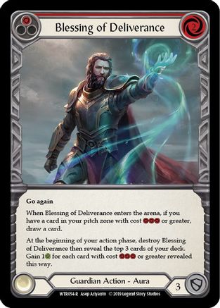 Image of Blessing of Deliverance (Red) [U-WTR054] (Welcome to Rathe Unlimited)  Unlimited Normal