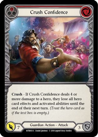 Image of Crush Confidence (Red) [WTR063-C] (Welcome to Rathe)  Alpha Print Normal