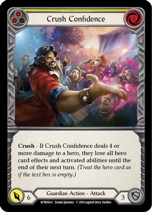 Image of Crush Confidence (Yellow) [U-WTR064] (Welcome to Rathe Unlimited)  Unlimited Normal