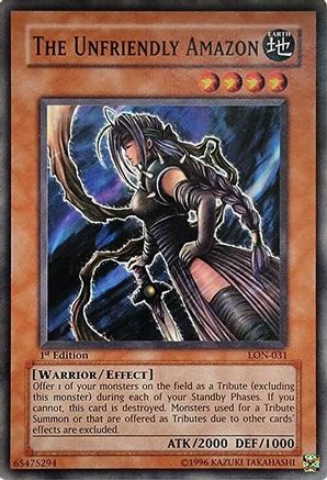 Image of The Unfriendly Amazon [LON-031] Common