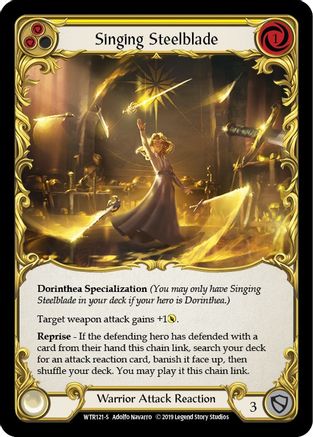 Image of Singing Steelblade [WTR121-S] (Welcome to Rathe)  Alpha Print Normal