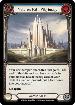 Image of Nature's Path Pilgrimage (Blue) [U-WTR149] (Welcome to Rathe Unlimited)  Unlimited Normal