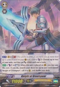 Image of Knight of Greatspear (G-BT01/022EN) [Generation Stride]