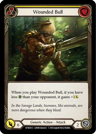 Image of Wounded Bull (Yellow) [U-WTR201] (Welcome to Rathe Unlimited)  Unlimited Normal