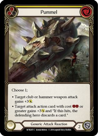 Image of Pummel (Yellow) [U-WTR207] (Welcome to Rathe Unlimited)  Unlimited Normal