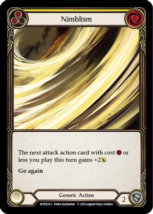 Image of Nimblism (Yellow) [WTR219-C] (Welcome to Rathe)  Alpha Print Normal