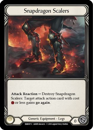 Image of Snapdragon Scalers [RNR007-C] (Rhinar Hero Deck)  1st Edition Normal