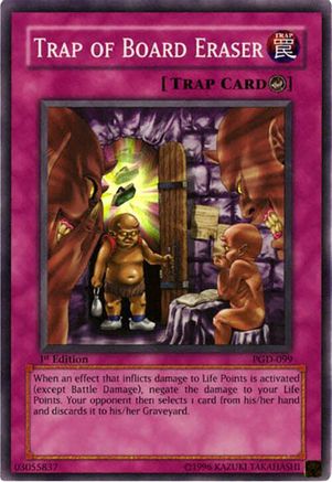 Image of Trap of Board Eraser [PGD-099] Super Rare