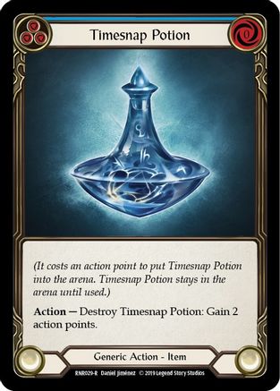 Image of Timesnap Potion [RNR029-R] (Rhinar Hero Deck)  1st Edition Normal