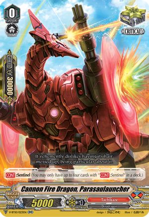 Image of Cannon Fire Dragon, Parasaulauncher (PHANTOM DRAGON AEON)