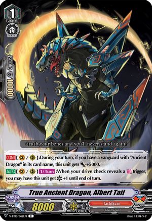 Image of True Ancient Dragon, Albert Tail (PHANTOM DRAGON AEON)